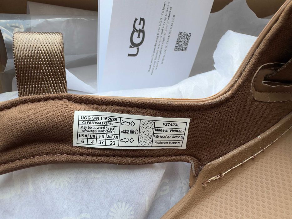 ‼️РОЗПРОДАЖ ‼️Оригінальні Босоніжки Ugg Goldenglow Sandals Brown /Босоножки Угги/Сандали Угг/Уггі