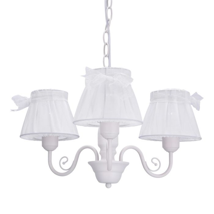 Lampa wisząca 3x40W E27 biała