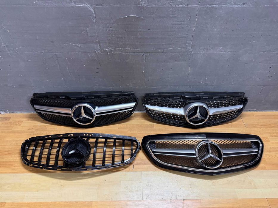 Решітка радіатора W212 2013-2016 року | в стилі diamond GT AMG амг гт