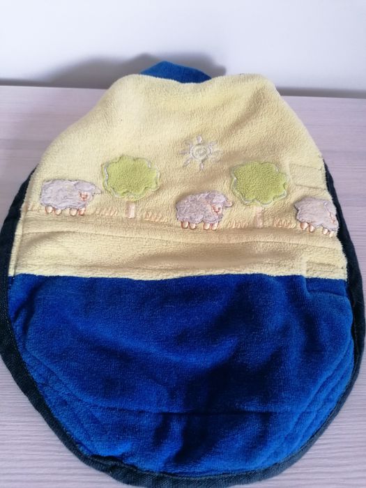 Ubranko kubraczek ocieplone polar XS, S,welur, polar