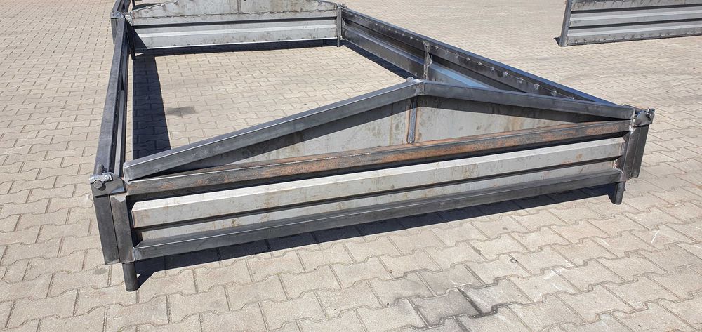 Nadstawki do przyczepy D732 Wysokość 40cm ze skosami