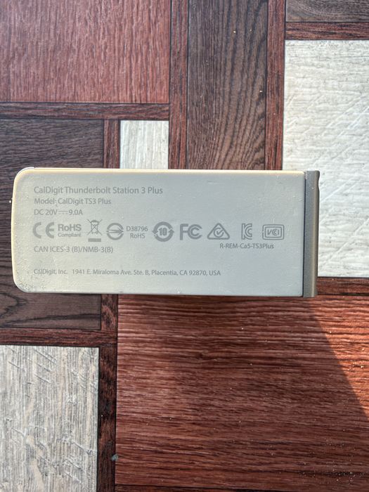Док станція Caldigit TS 3 plus