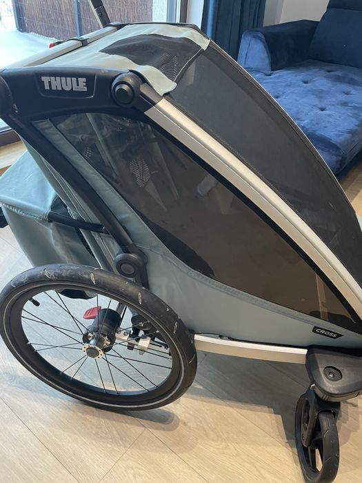Przyczepka rowerowa Thule Chariot Cross 2 na gwarancji