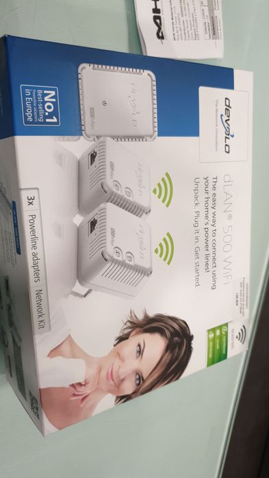 Powerline Devolo dLan500 3 Adapters64584680395393122
