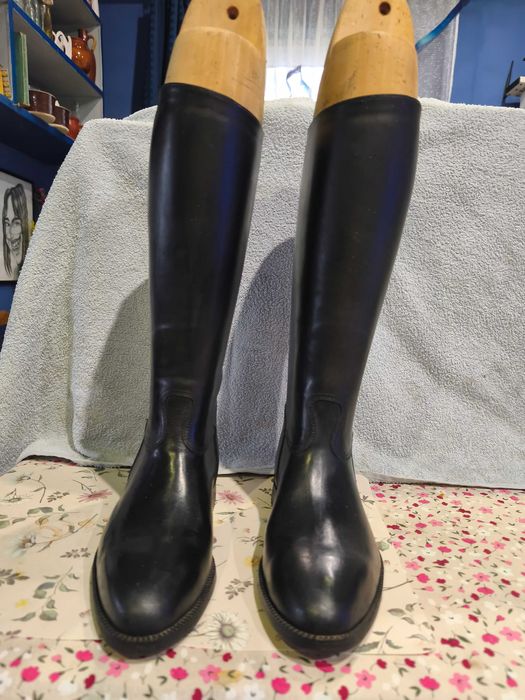 Oficerki buty do jazdy konnej