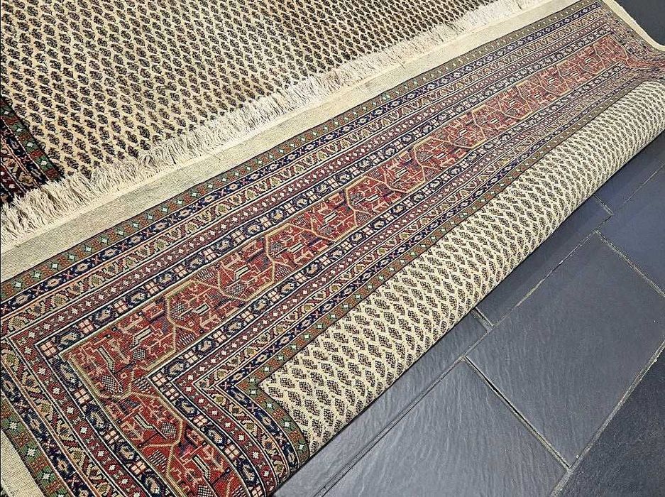 Enorme Tapete Persa SAROUGH MIR - 345cm x 250cm - Lã s/Algodão