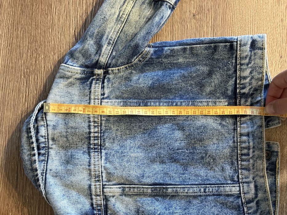 Джинсова куртка next 80 см