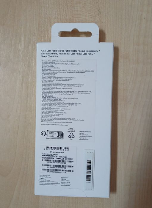 Nowe etui do Samsung Galaxy A15 – przezroczyste, nieotwierane