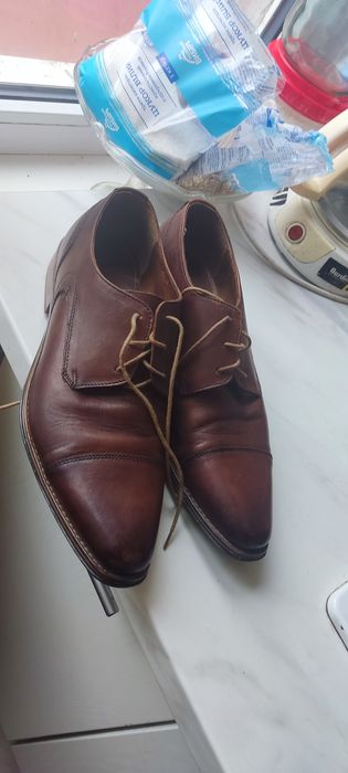 Туфли кожаные новые 43-43.5 размер