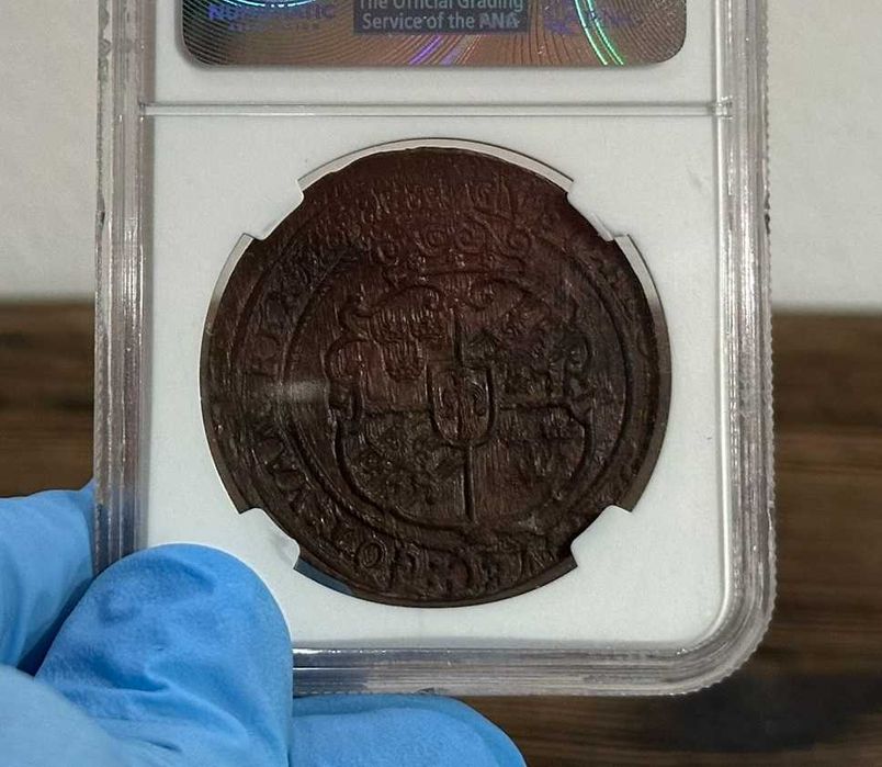 Szwecja, 1 öre ore 1629, Nykoping NGC MS62 (MAX) - PIĘKNE
