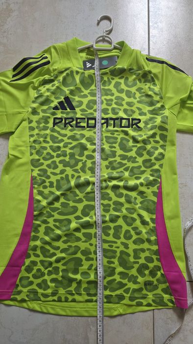 Koszulka techniczna męska Adidas  zielona roz.M