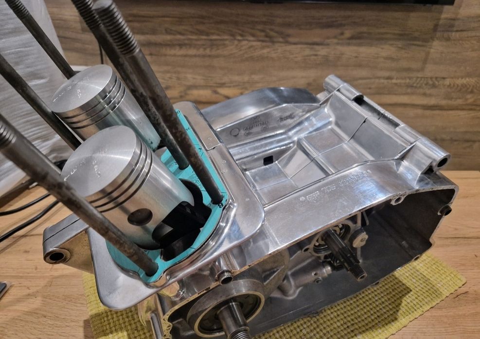 Ремонт двигателя ЯВА 634 638 расточка реставрация аквабластинг