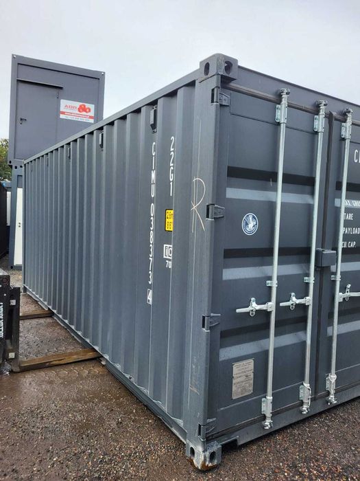 Kontener morski 20" prod. 2025 One Way RAL7016 Lekko uszkodzony