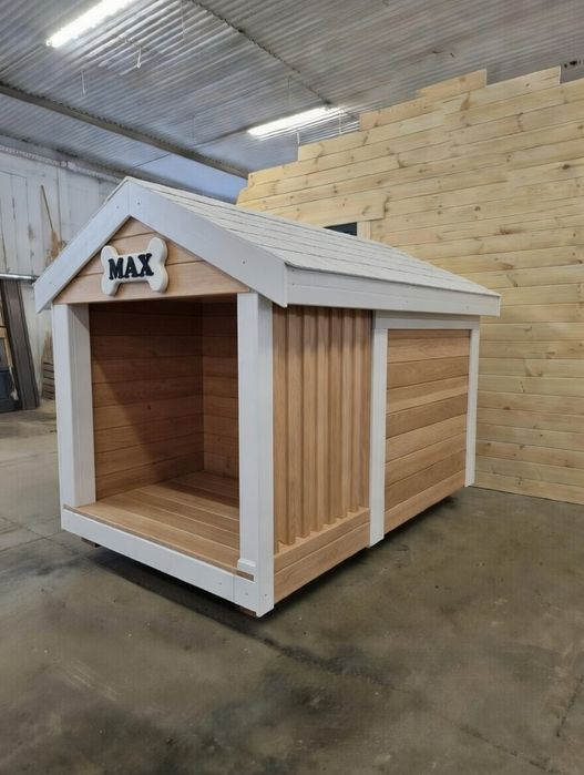 Duża ocieplana buda dla PSA