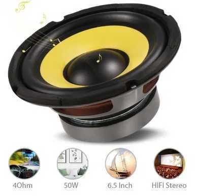 Woofer 6,5" 50W para Carro com Som Potente NOVO