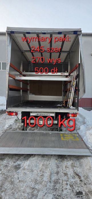 Usługi transportowe i przeprowadzki, Trójmiasto i okolice, cała Polska