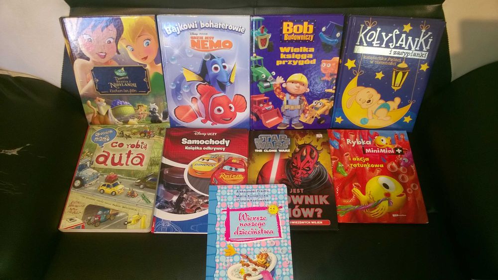 Książeczki dla dzieci Pidżamersi Nemo Bob Kołysanki i inne