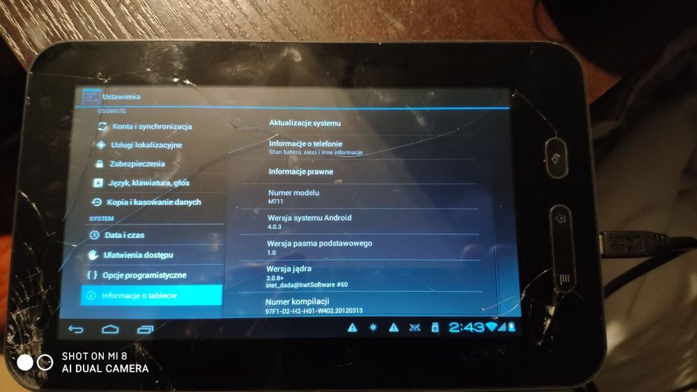 Tablet 8 go clever 3g