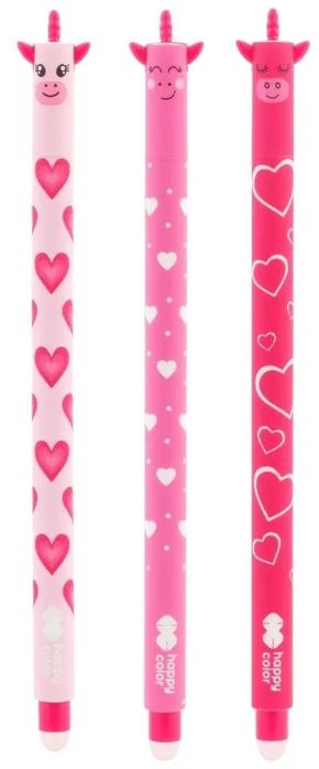 Długopis wymazywalny Uszaki Pink Unicorn (12szt). GDD