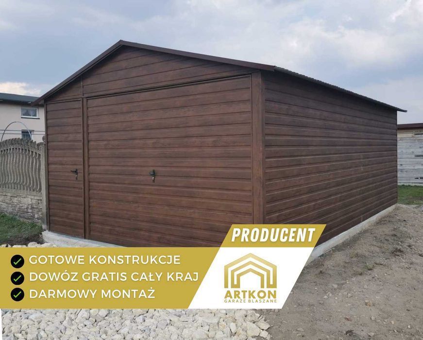 Garaż blaszany | Garaz blaszany | Blaszak | Garaże blaszane Na wymiar