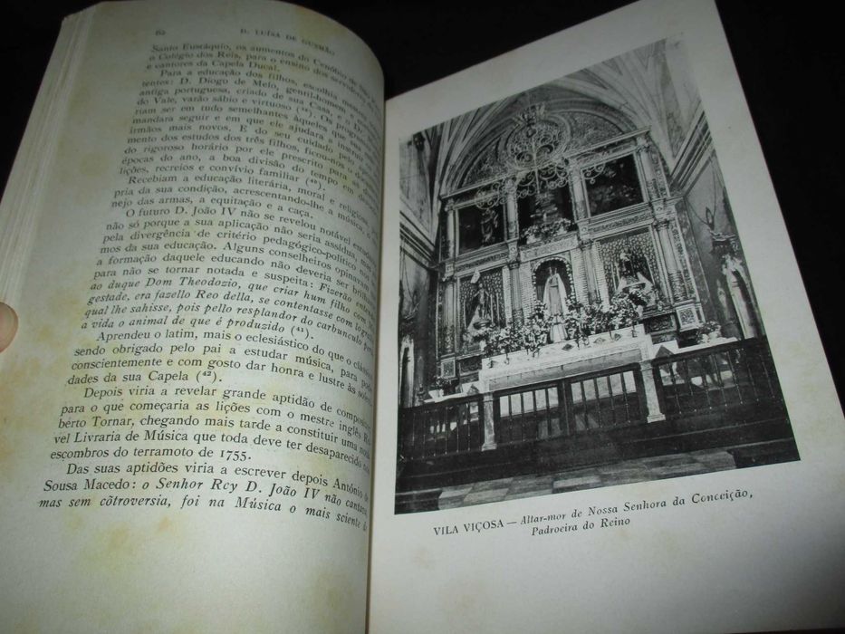 Livro Dona Luisa de Gusmão Hipólito Raposo 1947