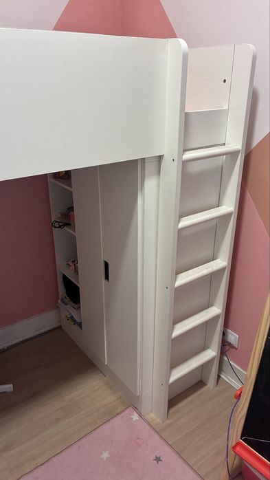 Ikea cama alta Smastad