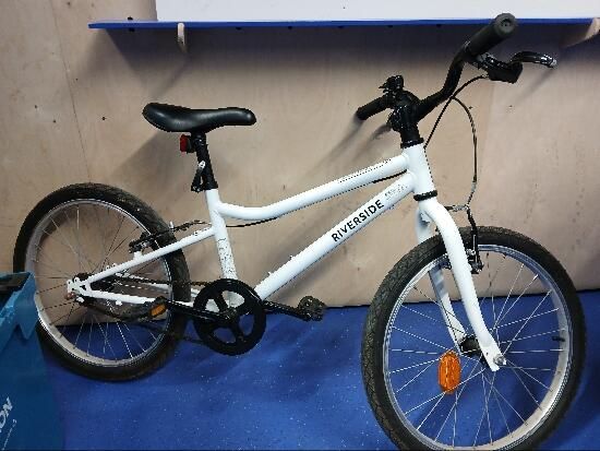 BICICLETA DE TREKKING CRIANÇA RIVERSIDE 100 20 POLEGADAS 6-9 ANOS