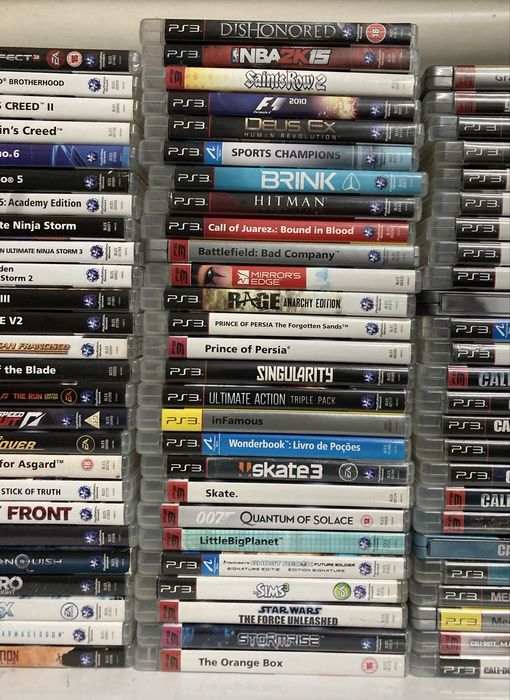 Coleção jogos PS3