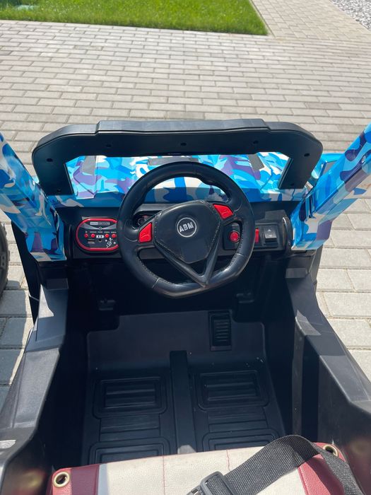 Auto elektryczne dla dzieci Buggy 12V | Pilot | LED | MP3 | Stan idealny | Jak nowe