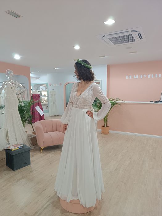 Suknia ślubna w stylu Boho