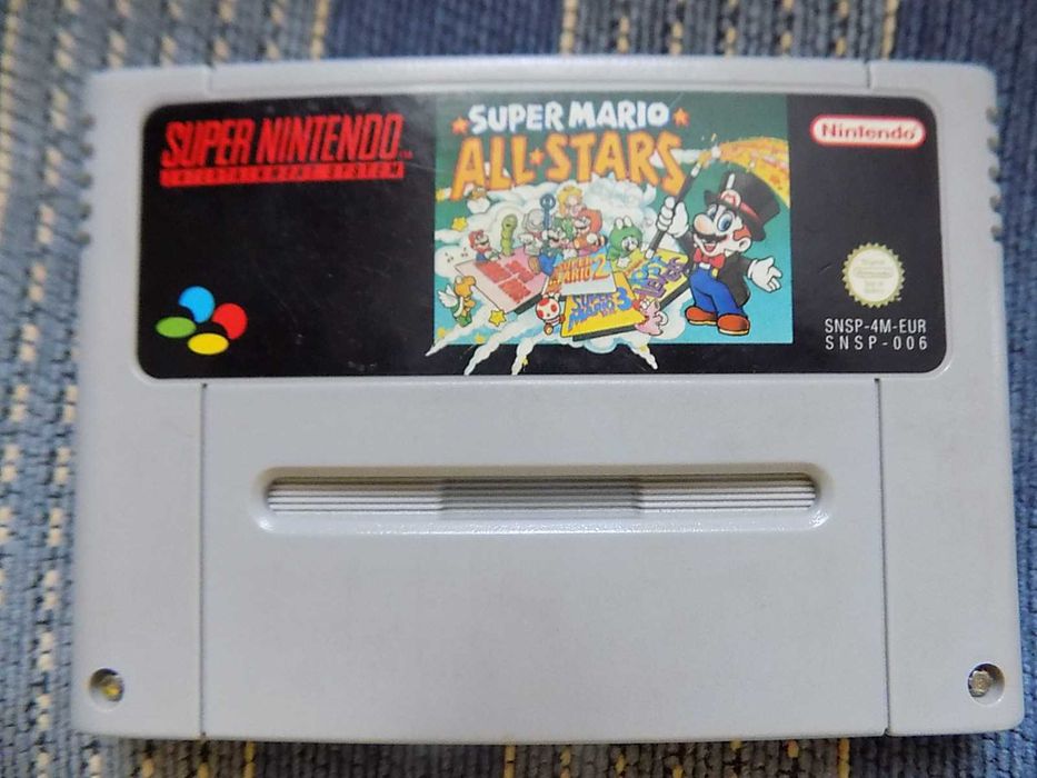Super Mario All Stars Luigi na Super Nintendo Entertainment SystemSNES
