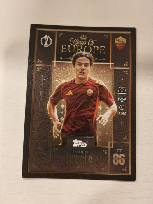 Dybala Kings of Europe card topps