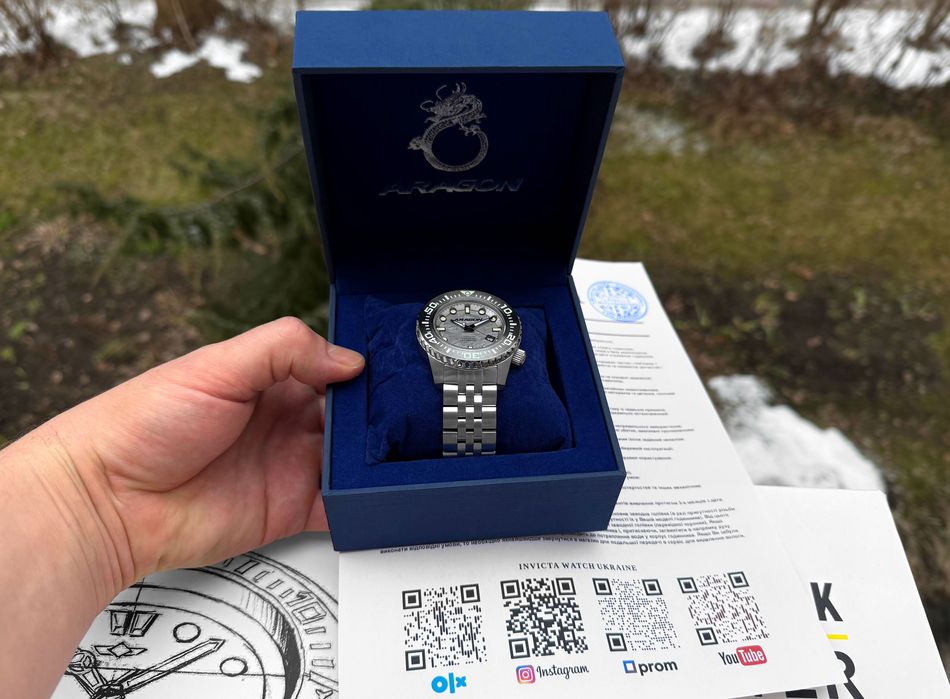 Годинник ARAGON EVO Meteorite LE 45 mm. Swiss Automatic 200 MT.