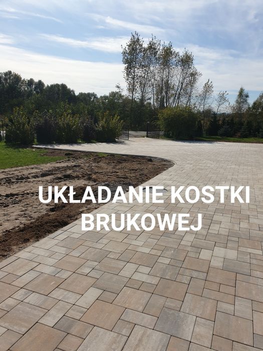 Układanie kostki brukowej