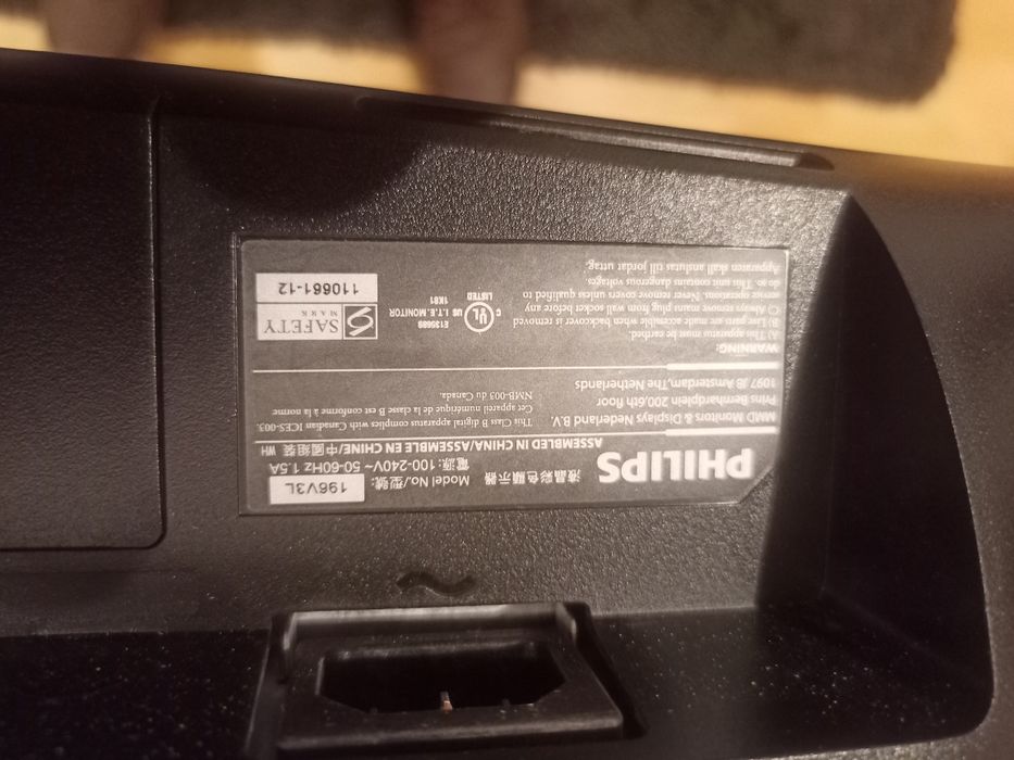 Monitor Philips 196V3L