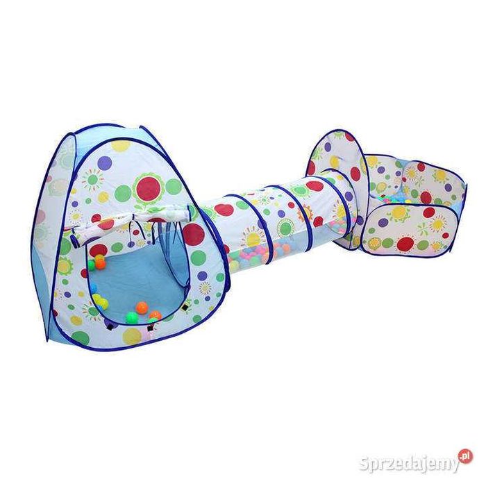 Namiot dla dzieci tunel + suchy basen