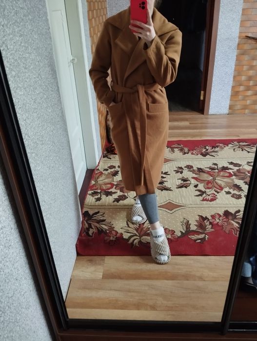 Пальто міді осінь