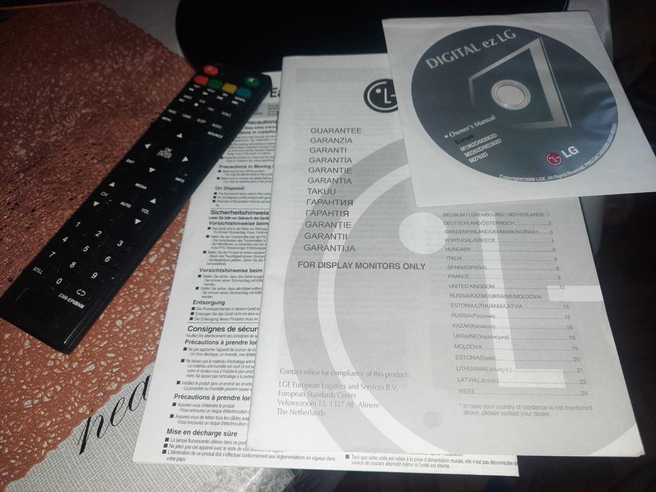 Телемонітор lg flatron M2362D