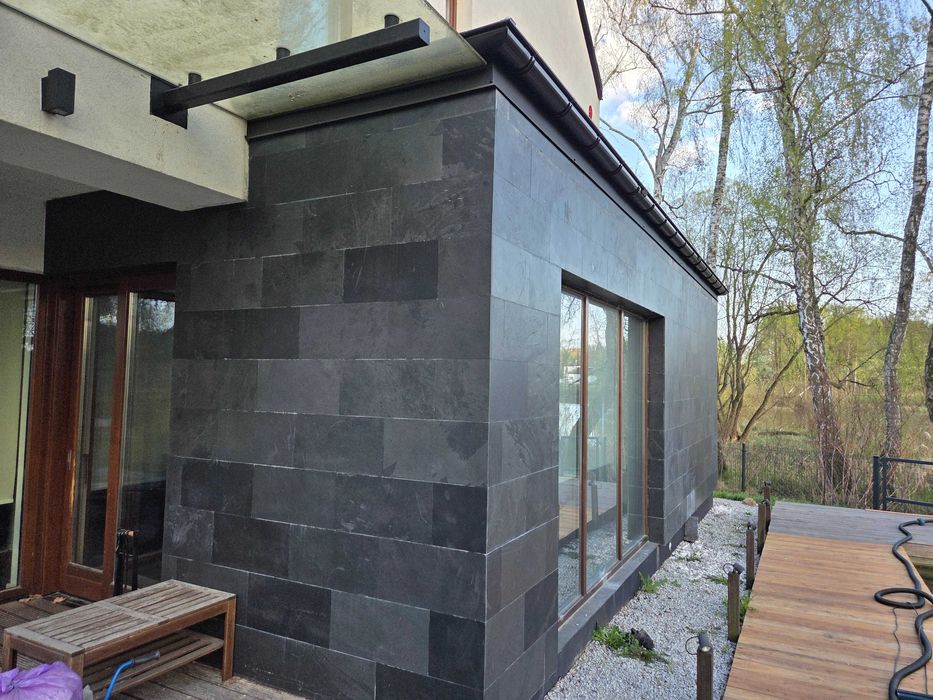 lupek elewacyjny Black Slate 30x60