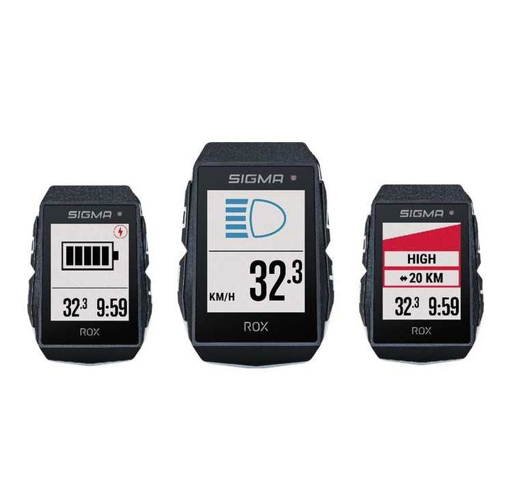 Licznik rowerowy Sigma Rox 11.1 Evo GPS Biały + HR set