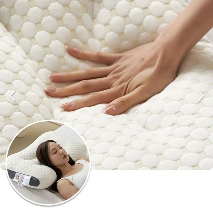 Ортопедична подушка для сну з ефектом пам'яті, 48х74см