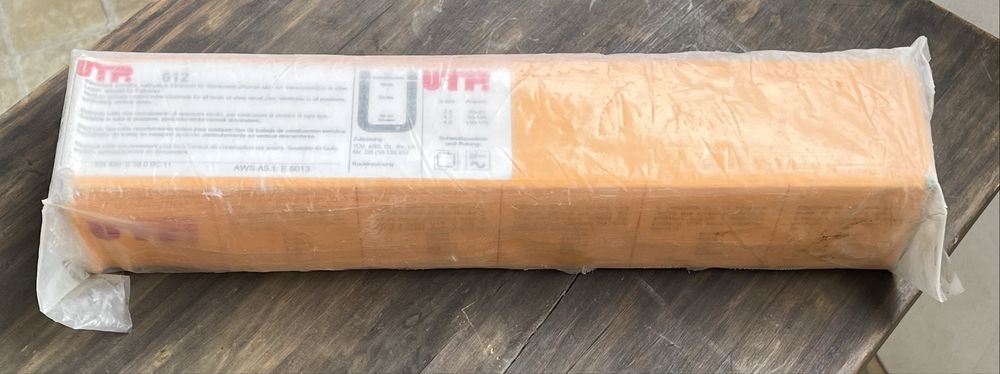 Elektrody spawalnicze UTP 612 rutylowe 2.5 x 350mm | 5.4 kg NOWE FOLIA, Elektrody UTP 612 (Böhler) 2.5mm 5.4 kg Oryginał NOWE,FOLI