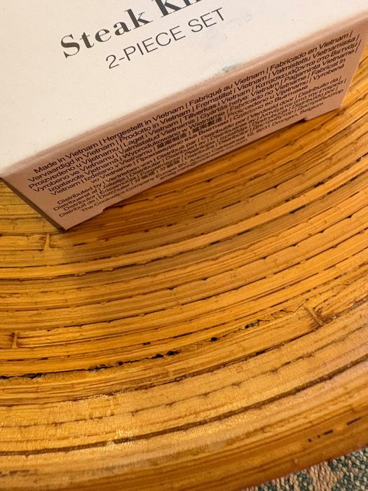 SMEG steak knives novos