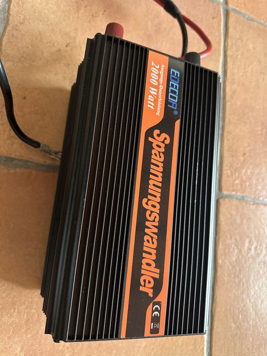 Inversor 24 V 220 V conversor 2000 w e pico de 4000 w