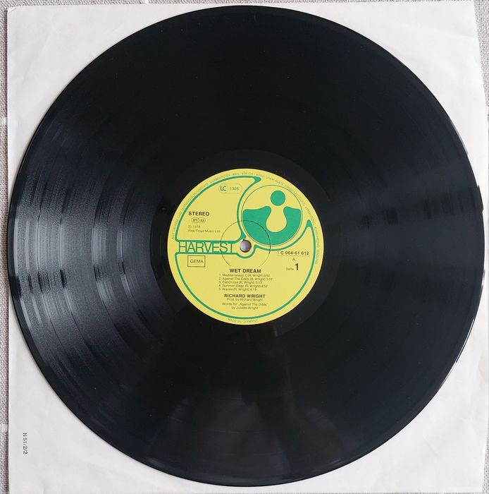 Richard Wright  Wet Dream  Pink Floyd  1978  EX