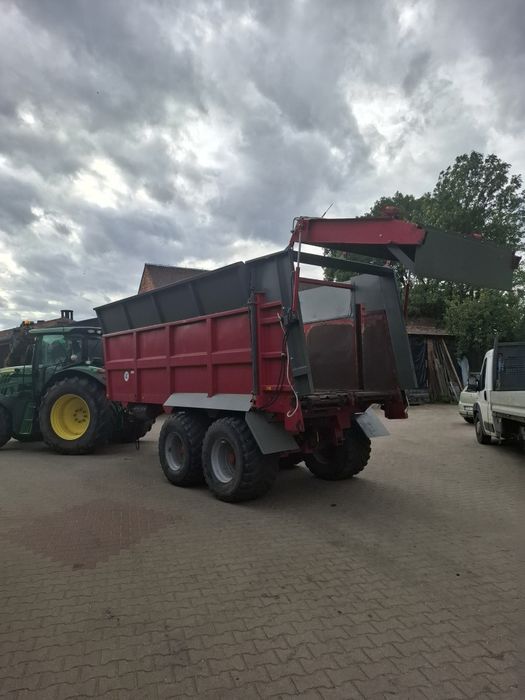 Rozrzutnik obornika PTU 14 przyczepa objętościową jak annaburger Bergmann pronar
