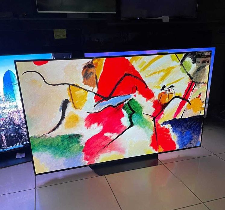 77" Безрамочний 120Гц LG OLED Смарт Український 77B3 Німеччини НОВИЙ