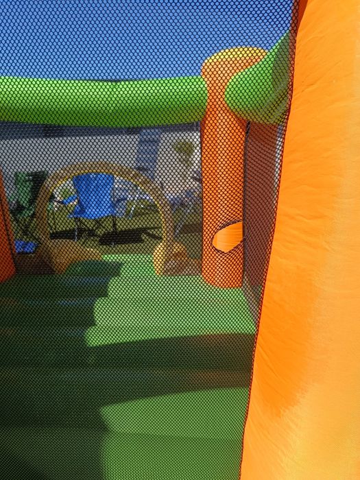 Insuflável castelo para crianças
