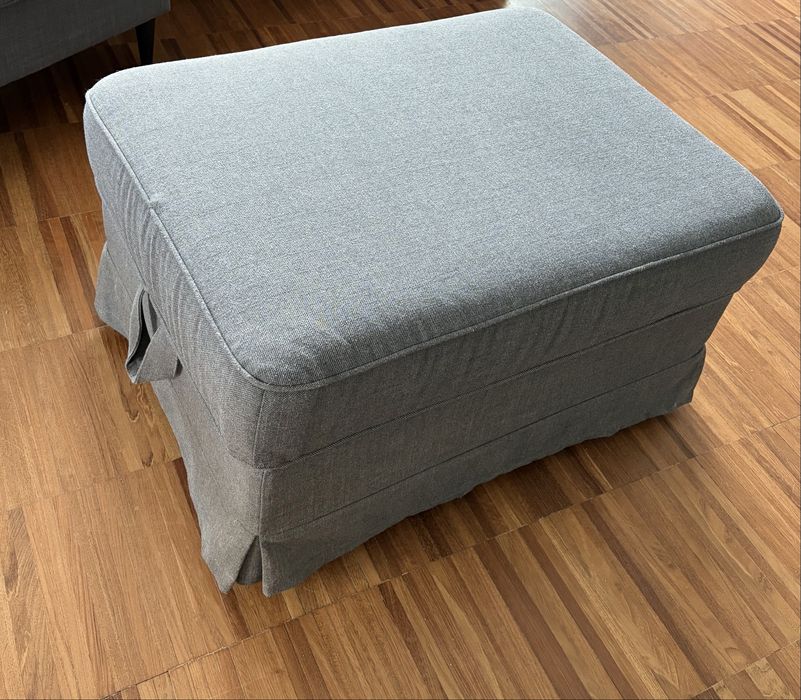 Podnóżek Ektorp Ikea szary Poznań
