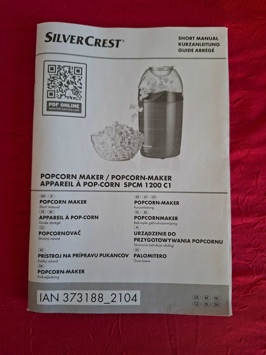 Maszynka do popcornu